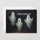  spookschilderij briefkaart (Voorkant / Achterkant)