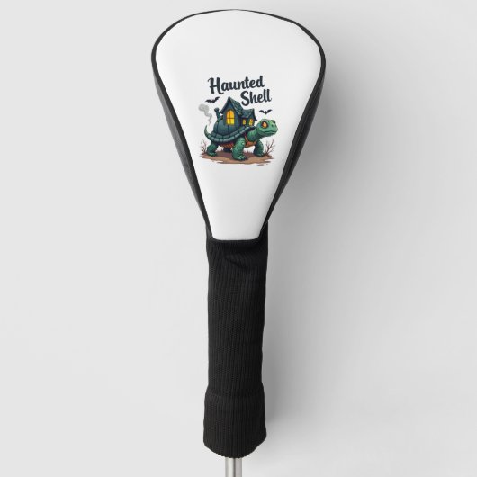 spookschildpad golfheadcover (Voorkant)