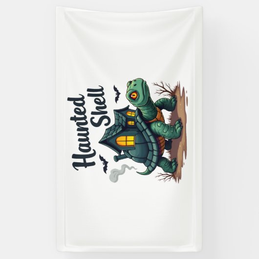 spookschildpad spandoek (Verticaal)