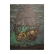 spookschip, vliegende Hollander, schoener