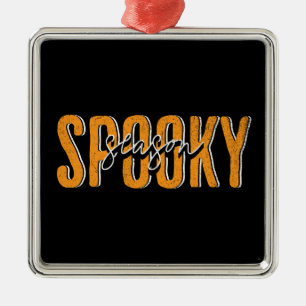 Spookseizoen Metalen Ornament