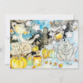 Spookseizoenkaart Feestdagenkaart