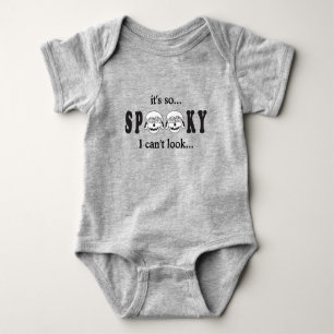Spookskull Halloween Romper