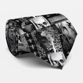 Spookskull Stropdas (Opgerold)