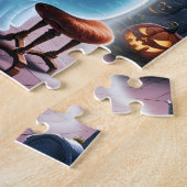 spookspelend orgel legpuzzel (Zijkant)