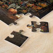 Spookstad puzzel legpuzzel (Zijkant)