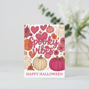 Spookstemming - Halloween Briefkaart