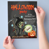 Spooktactische nacht flyer (Hand)