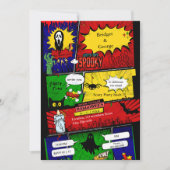 Spooktaculair spook Halloween stripverhaal (Voorkant)