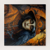 Spooktaculaire enge Halloween-dieren in vermomming Legpuzzel (Horizontaal)