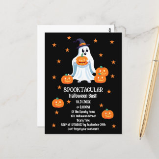 Spooktaculaire Halloween Bash Kinderen Briefkaart