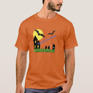 Spooktaculaire halloween House met Bats T-Shirt