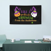 Spooktaculaire Halloween Party Decor gepersonalise Spandoek (Beurs)