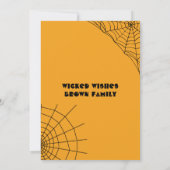 Spooktaculaire Halloween Poem Black Cat Raven Witc (Achterkant)