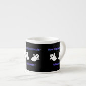 Spooktaculaire spoken Espresso Mok (Voorkant rechts)