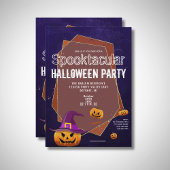 Spooktaculaire uitnodiging van de Costume Party