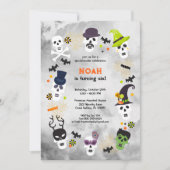 Spooktaculaire uitnodiging voor Birthday (Voorkant)