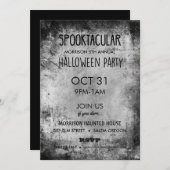 Spooktaculaire  uitvindingen van Halloween Party Kaart (Voorkant / Achterkant)