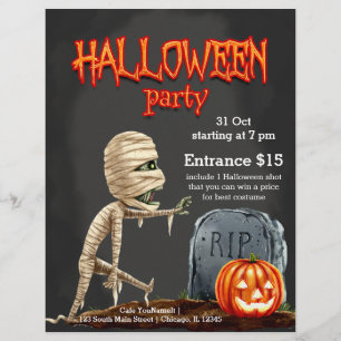 Spooktacular avond flyer