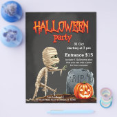 Spooktacular avond flyer (Enkel)
