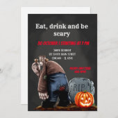 Spooktacular avond kaart (Voorkant / Achterkant)