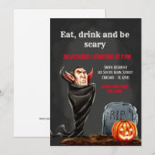 Spooktacular avond kaart (Voorkant / Achterkant)