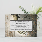 Spooktacular Dark Haunted House Halloween Party I Kaart (Staand voorkant)