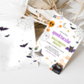 Spooktacular Ghost Halloween Party Uitnodiging