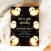 Spooktacular Ghosts Kinder Halloween Kostuumfeest Kaart