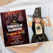 Spooktacular Halloween Anniversaire Invitations ph