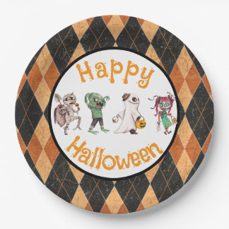 Spooktacular Halloween Bash Papieren Bordje