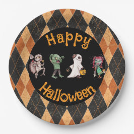 Spooktacular Halloween Bash Papieren Bordje