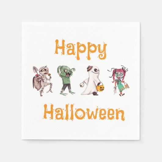 Spooktacular Halloween Bash Servet (Voorkant)