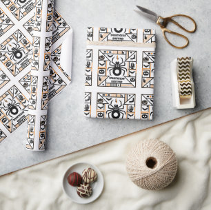 spooktacular halloween cadeaupapier