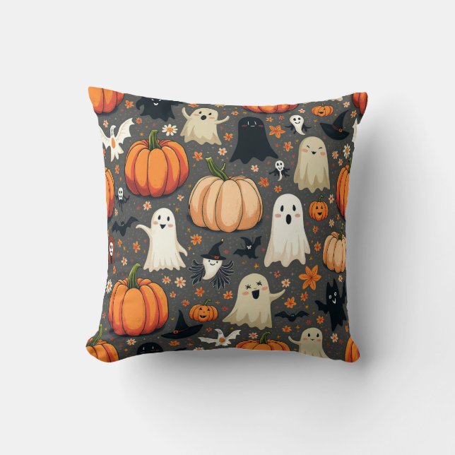 Spooktacular Halloween Cushion Kussen (Voorkant)