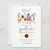 Spooktacular Halloween Party Invitation (Devant)