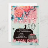 Spooktacular Halloween Party Scary Invitation (Devant / Derrière)