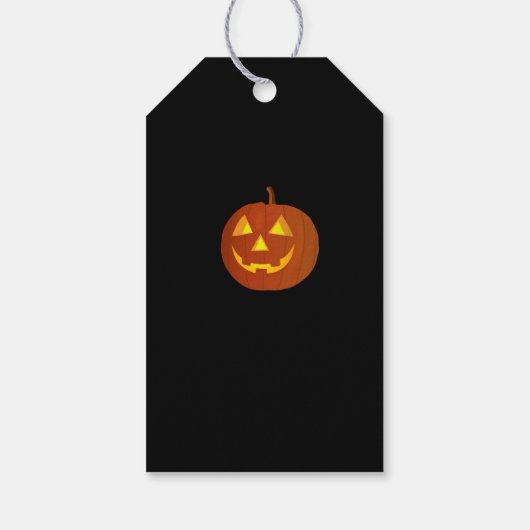 Spooktacular Halloween Trick or treat Dank u Cadeaulabel (Achterkant)