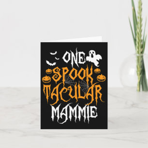 Spooktacular Mammie Moeder Overeenkomstig Familie Kaart