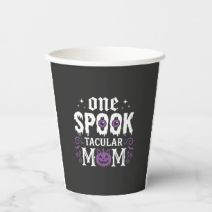 Spooktacular Moeder Halloween ontwerp_1 Papieren Bekers