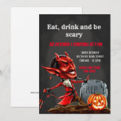 Spooktacular nacht kaart (Voorkant / Achterkant)