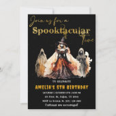 Spooktacular Party Halloween Heksen Verjaardag Kaart (Voorkant)