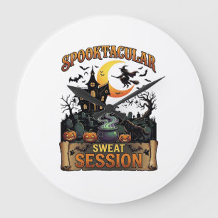 Spooktacular Zweet Sessie Spookhuis Heks Ket Grote Klok