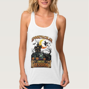 Spooktacular Zweet Sessie Spookhuis Heks Ket Tanktop