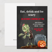 Spooktastische nacht kaart (Voorkant / Achterkant)