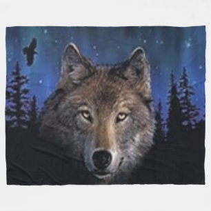 SPOOKWOLF FLEECE DEKEN