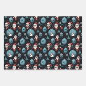 Spooky Art Christmas Inpakpapier Vel (Voorkant 2)