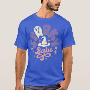 Spooky Babe Retro Cute Spooky Ghost Girl's Women's T-shirt