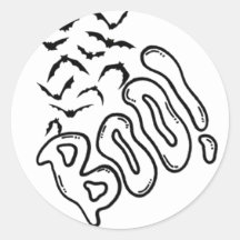 Spooky Bats en Boo Halloween Design