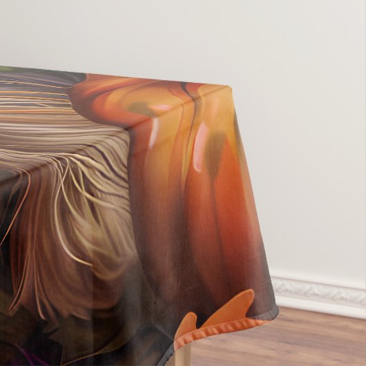 Spooky Biewer Terriër Halloween Heks en Pompoen Tafelkleed (Voorbeeld)